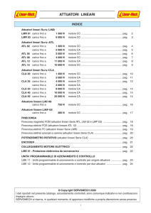 LINEARMECH attuatori lineari