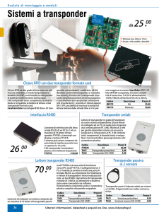 Sistemi a transponder