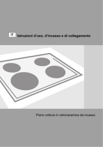 Istruzioni d`uso, d`incasso e di collegamento