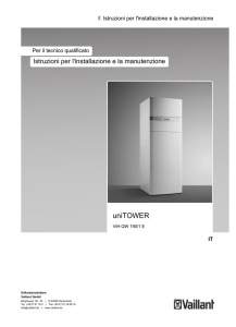 Istruzioni d`installazione uniTOWER