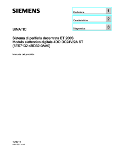 Modulo elettronico digitale 4DO DC24V/2A ST