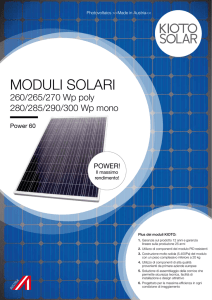 moduli solari