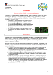 Scheda tecnica Uniguard