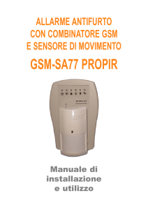 GSM-SA77 PROPIR - EVR electronics