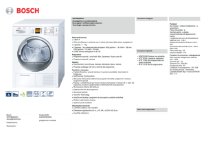 Bosch WTW86560CH Asciugabiancheria Predecessore