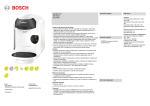 Bosch TAS1254CH TASSIMO Macchina multi
