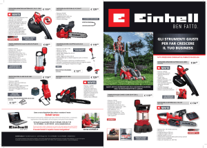 EINHELL Autunno 2016