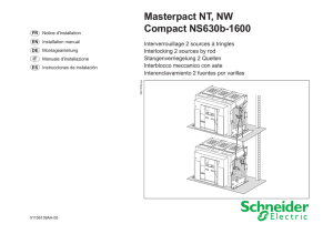Masterpact NT, NW Compact NS630b-1600