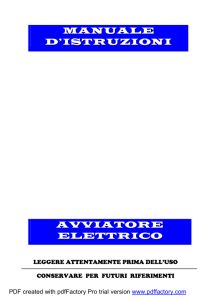 Manuale di Istruzioni