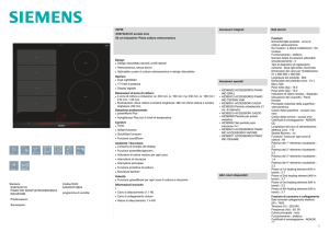 Siemens EX675LEC1E PIANO INC 60CM VETROCERAMICA