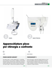 Apparecchiature piezo per chirurgia a confronto