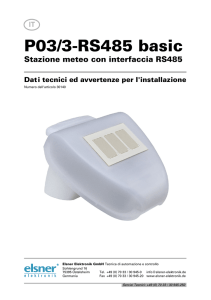 P03/3-RS485 basic - Elsner Elektronik