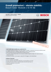Bosch Solar Module c-Si M 48