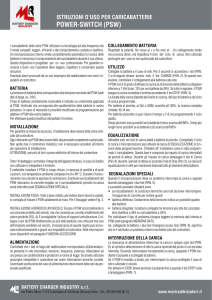 power-switch (psw) - Mori Raddrizzatori