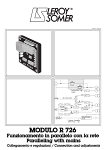 modulo r 726 - Leroy Somer