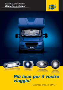 Più luce per il vostro viaggio!