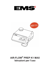 AIR-FLOW PREP K1 MAX Istruzioni per l`uso