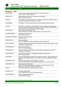 Omnia Web Nuove Norme CEI - Mese di emissione: febbraio 2010