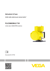 Istruzioni d`uso - PLICSMOBILE T61