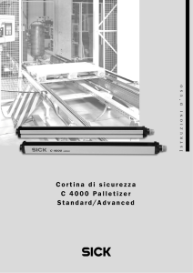 Cortina di sicurezza C 4000 Palletizer Standard/Advanced