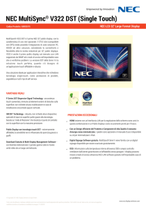 NEC_Datasheet_V322DST-italian italiano – PDF