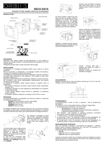 DECO DATA - Orbis Italia
