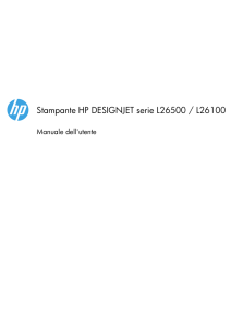 Stampante HP DESIGNJET serie L26500 / L26100