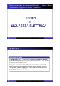Docente: Rocco Rizzo - Dipartimento di Sistemi Elettrici e
