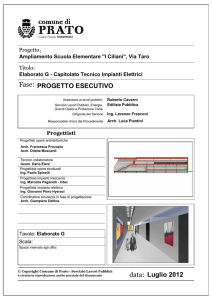 G) Capitolato Tecnico impianti elettrici