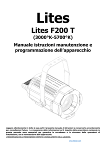 Lites F200 T manuale_it00