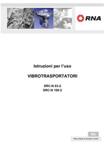 Istruzioni per l`uso VIBROTRASPORTATORI - Rhein