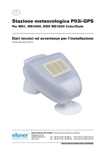 Stazione meteorologica P03i-GPS