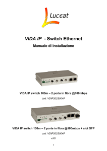VIDA IP - Switch Ethernet