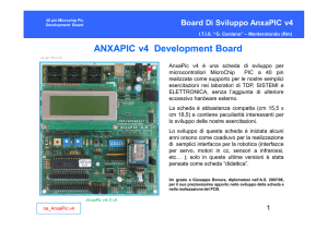 Board Di Sviluppo AnxaPIC v4