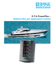 E-T-A PowerPlex – Sistema Bus per applicazioni marine