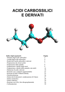 Acidi Carbossilici