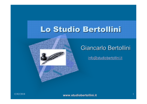 Lo Studio Bertollini