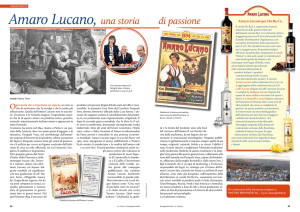 Amaro Lucano, una storia di passione
