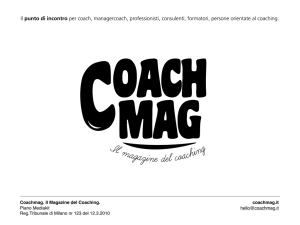 Il magazine del coaching