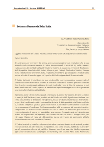 Leggi la lettera aperta di IBFAN Italia a Mister Danone