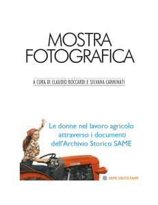 Le donne nel lavoro agricolo, 2010