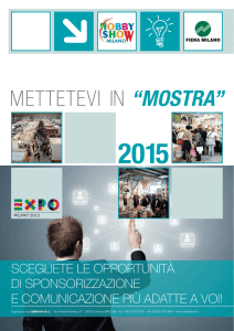 mettetevi in “mostra”