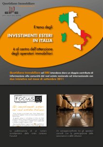 investimenti esteri in italia
