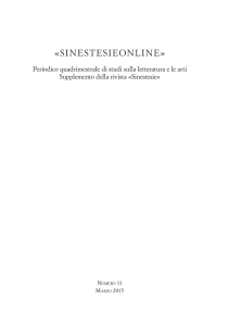 sinestesieonline - Rivista Sinestesie