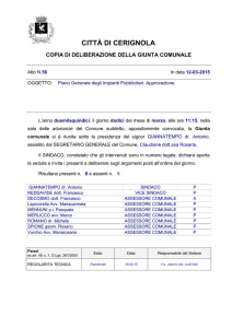 CITTÀ DI CERIGNOLA - Comune di CERIGNOLA