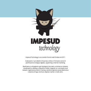 Impesud Technology è una società di servizi web fondata nel 2011