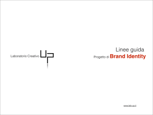 linee guida brand identity