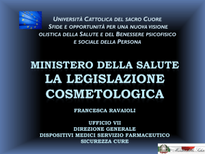 Diapositiva 1 - ALTEMS - Università Cattolica del Sacro Cuore