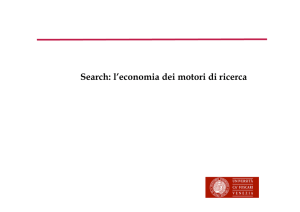 Search: l`economia dei motori di ricerca