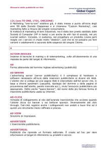 Glossario della Pubblicità on-line _2010